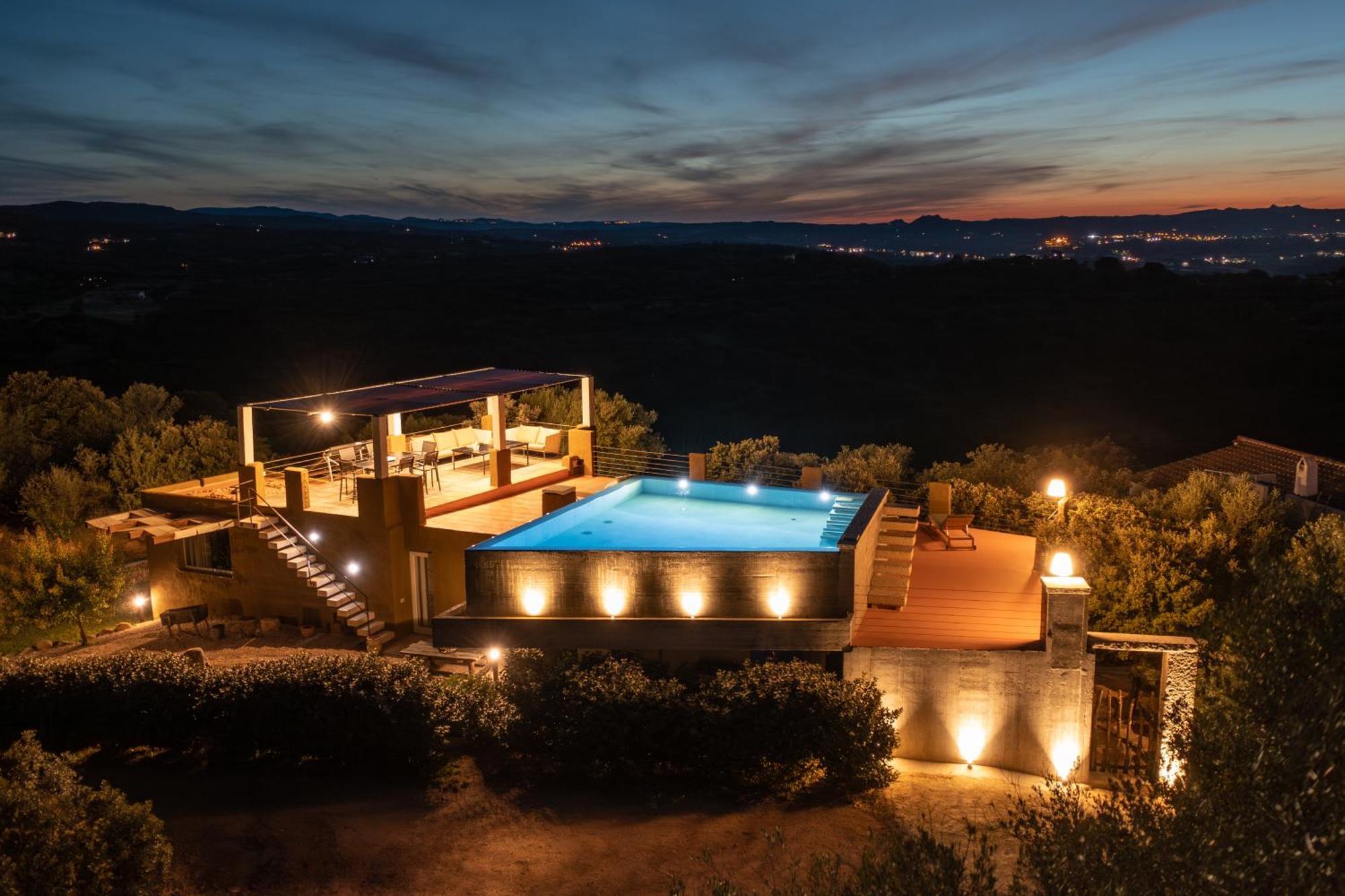 Villa Tre Nibbari San Pantaleo Exteriör bild