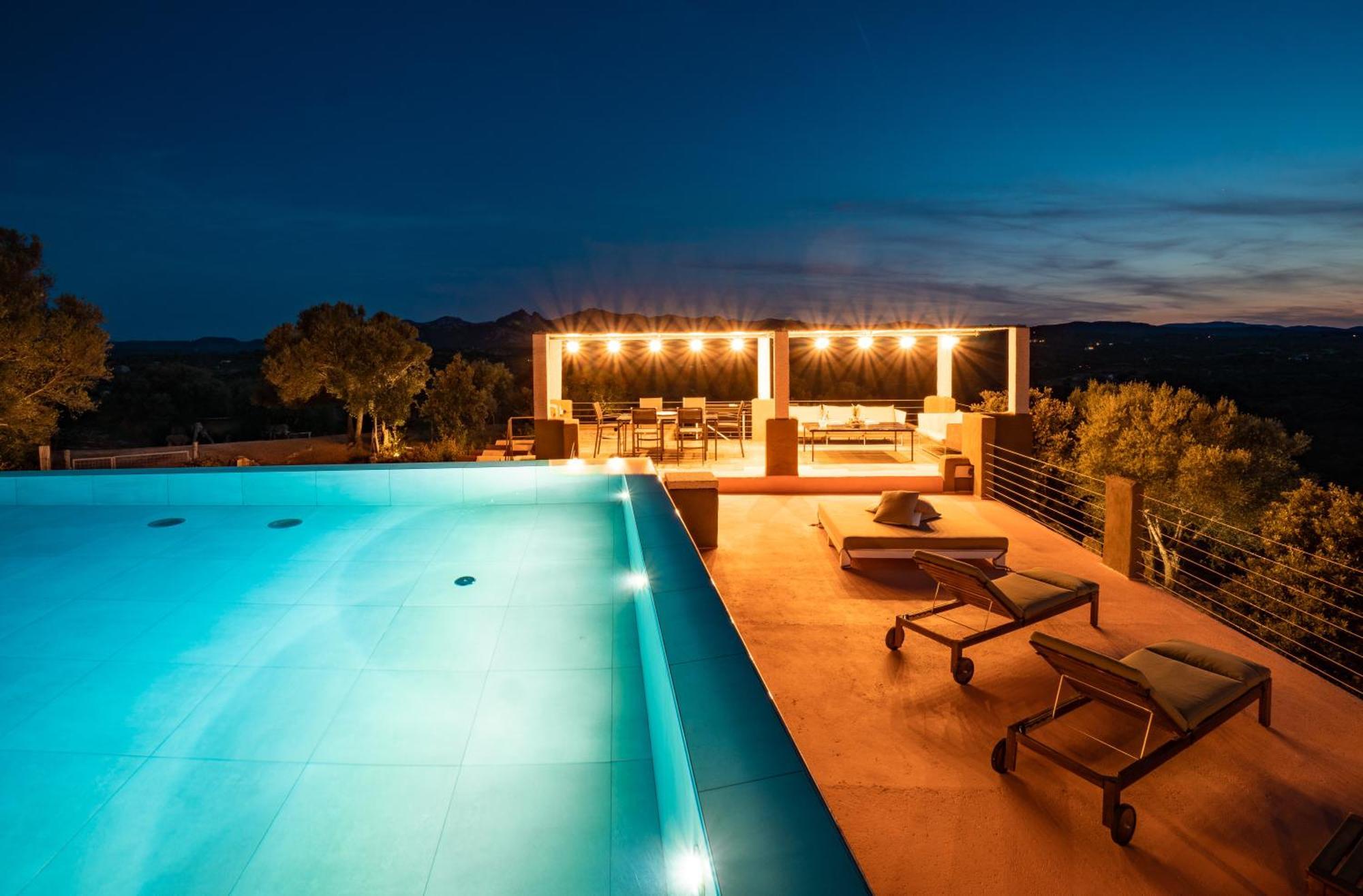 Villa Tre Nibbari San Pantaleo Exteriör bild