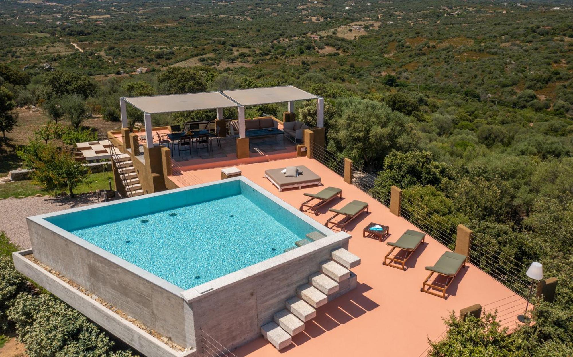 Villa Tre Nibbari San Pantaleo Exteriör bild