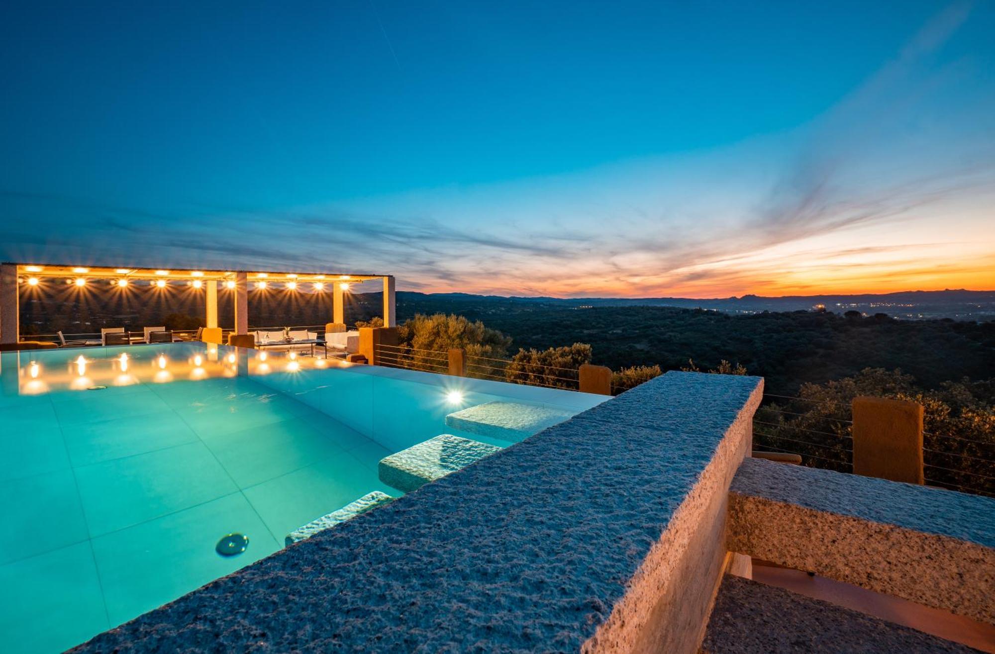 Villa Tre Nibbari San Pantaleo Exteriör bild