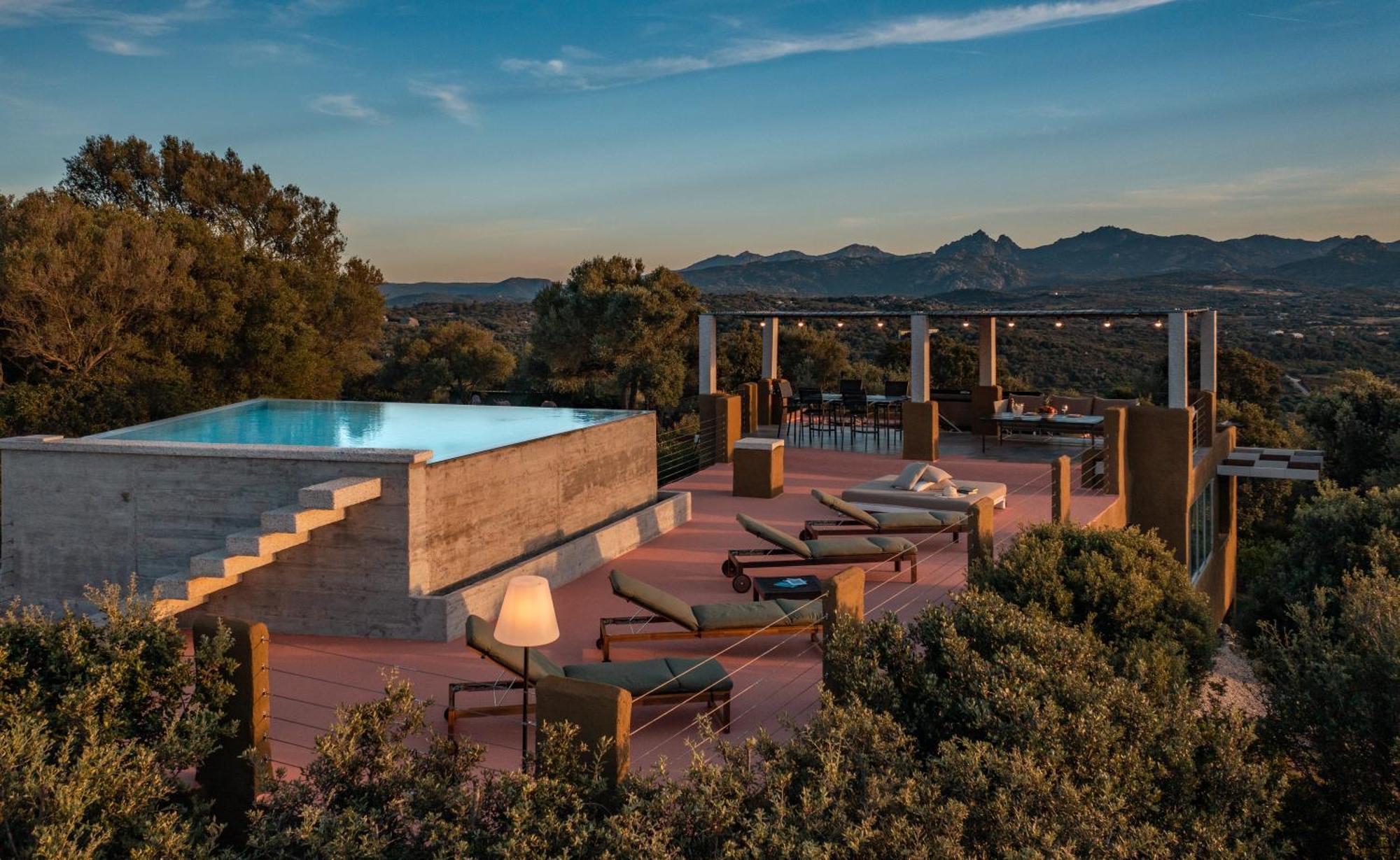 Villa Tre Nibbari San Pantaleo Exteriör bild