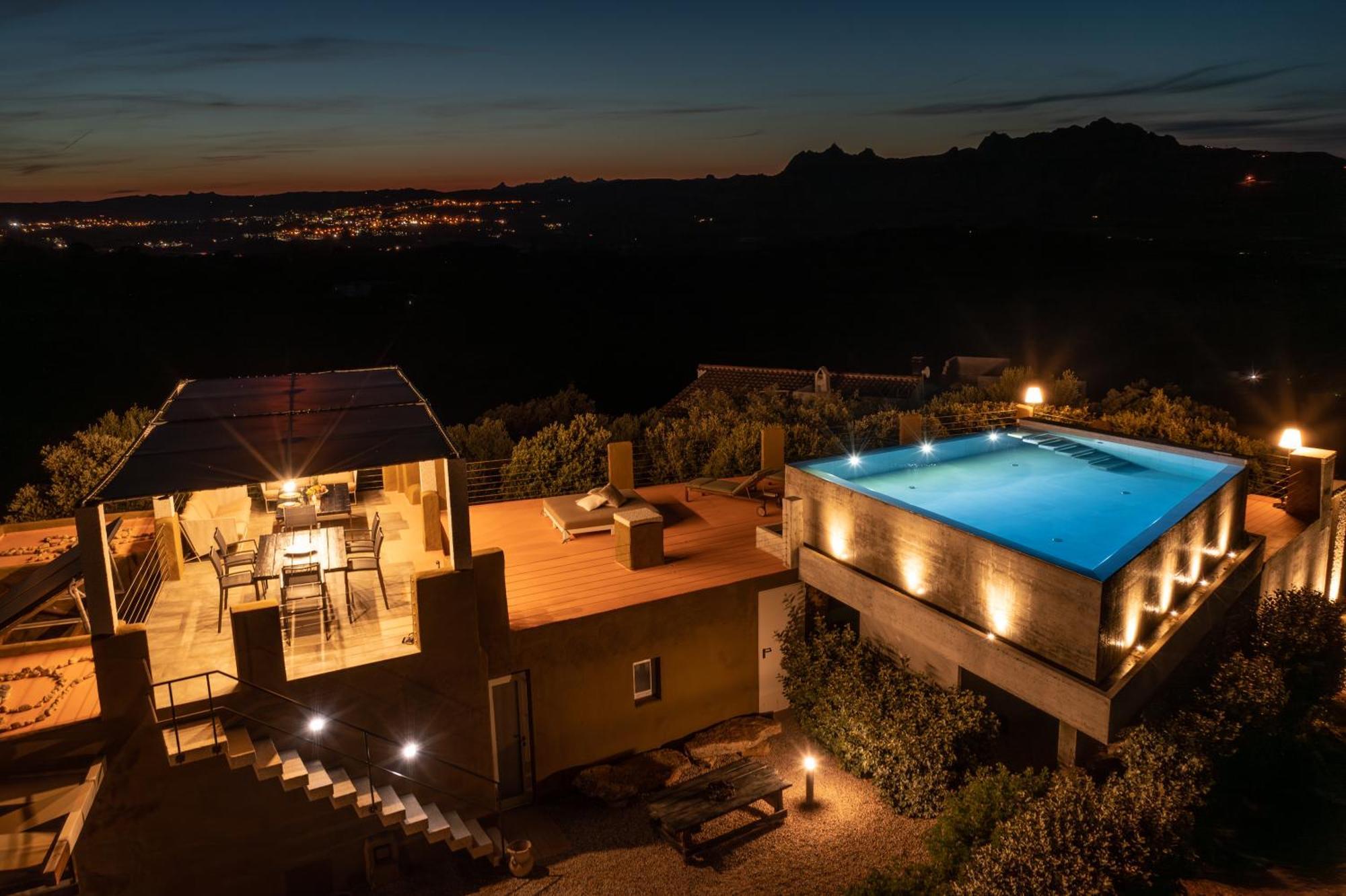 Villa Tre Nibbari San Pantaleo Exteriör bild