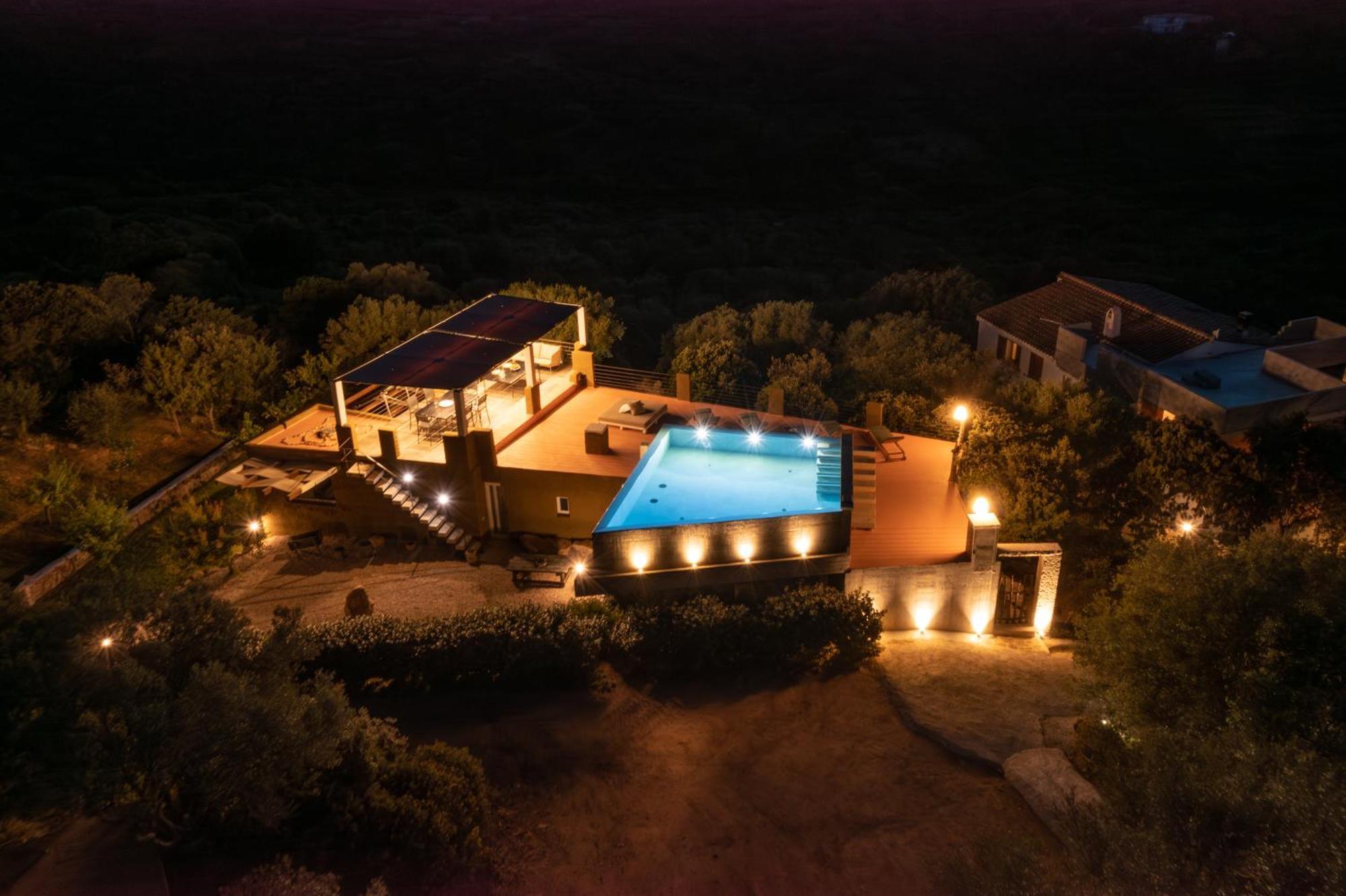 Villa Tre Nibbari San Pantaleo Exteriör bild