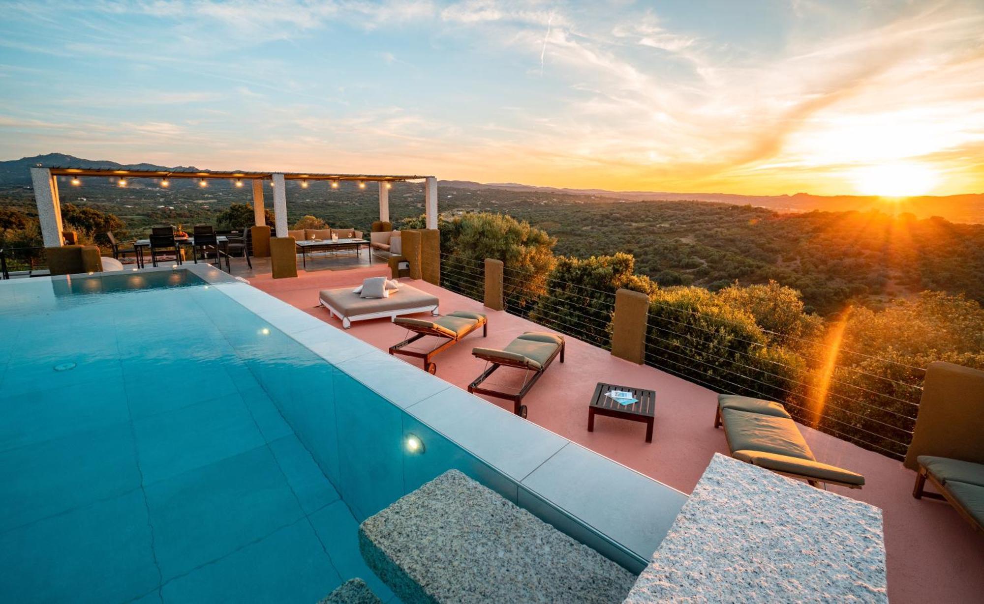 Villa Tre Nibbari San Pantaleo Exteriör bild